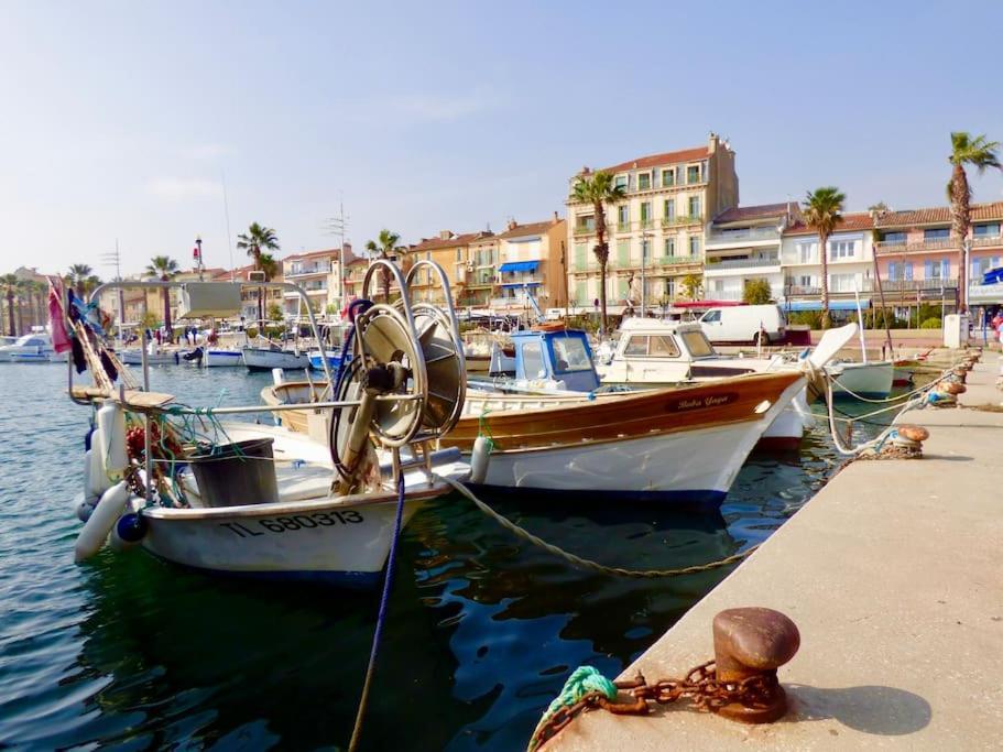 Bandol Roc Beach Vue Mer Grand T3 Face A La Plage Avec Parking Εξωτερικό φωτογραφία